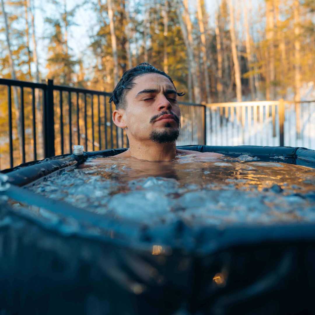 Le bain de glace classique