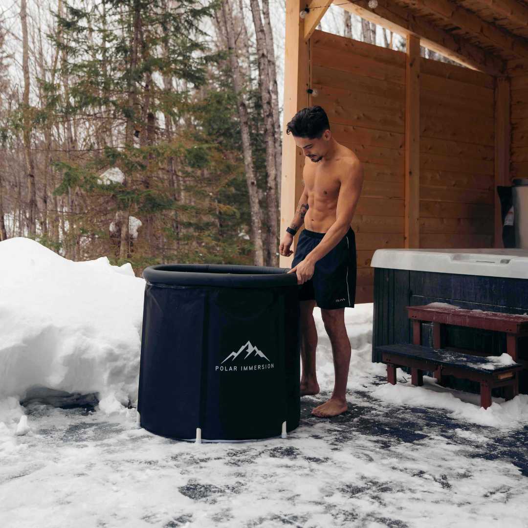 Le bain de glace classique