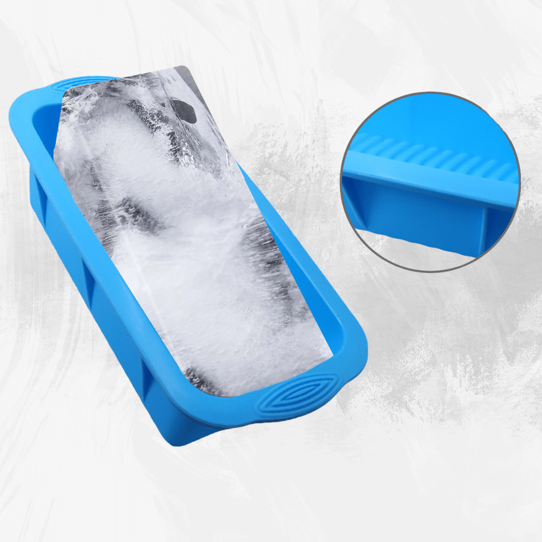 Ensemble de 2 Bacs de Blocs de Glace en Silicone Polar Immersion