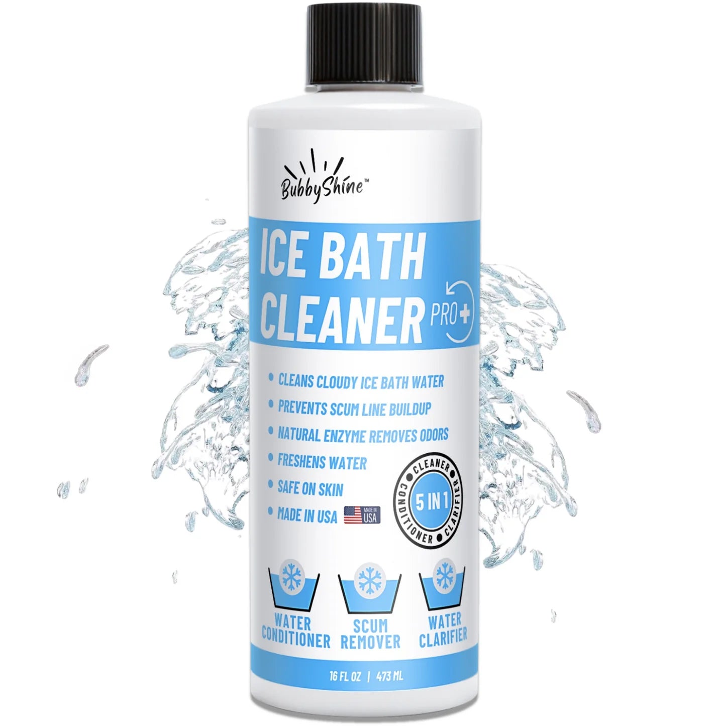 BubbyShine Ice Bath Cleaner